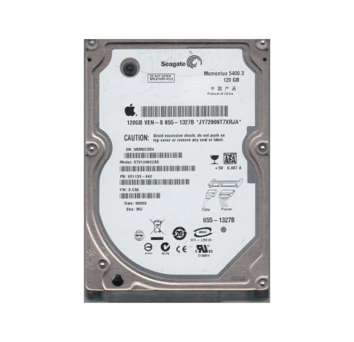 9S1133-042 - Seagate 120GB 5400RPM SATA 8MB 2.5" HDD