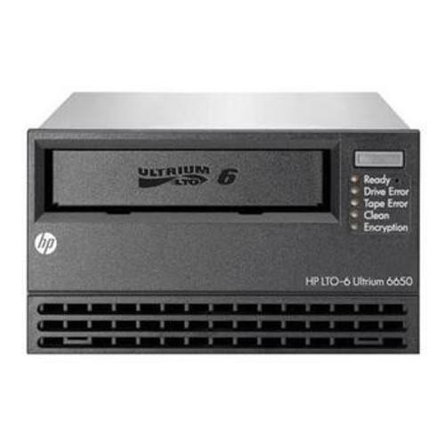 HPE StoreEver LTO-6 Ultrium 6650 - Tape drive - LTO Ultrium (2.5 TB / 6.25 TB) - Ultrium 6 - SAS-2 - external - encryption