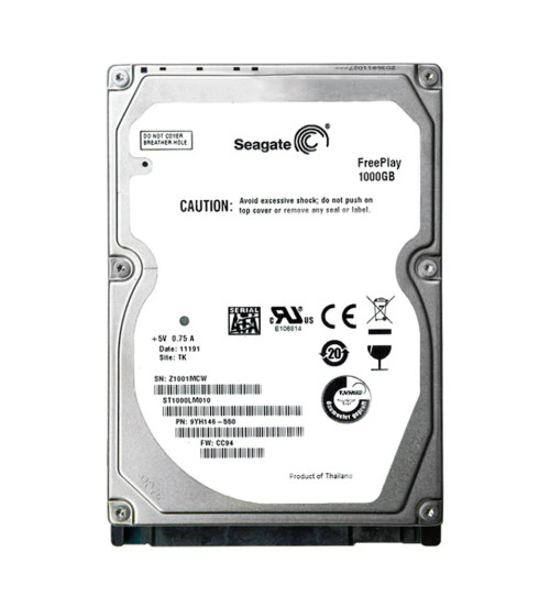 9YH146-550 - Seagate 1TB 5400RPM SATA 16MB 2.5" HDD