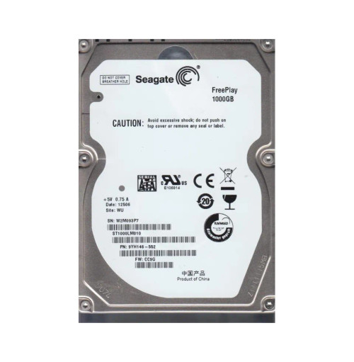 9YH146-552 - Seagate 1TB 5400RPM SATA 16MB 2.5" HDD