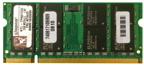KTL-TP667/2G-B2 - Kingston Technology 2GB DDR2-667MHz CL5 200-Pin SoDIMM Memory