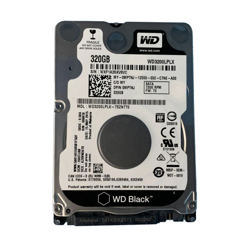 MPTNJ - Dell 320GB 7200RPM SATA 6Gb/s 2.5" HDD