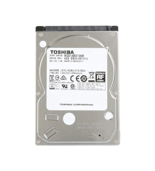 MQ01ABD100M - Toshiba 1TB 5400RPM SATA 2.5" 8MB HDD