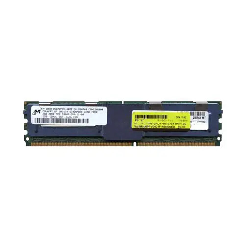 MT18HTF25672FDY-667E1E4 - MICRON 2GB DDR2-667 ECC Dual-Rank FB-DIMM
