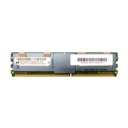 MT18HTF25672FDZ-667H1D4 - Micron 2GB DDR2-667MHz ECC Fully Buffered CL5 240-Pin DIMM 1.8V 2R Memory Module
