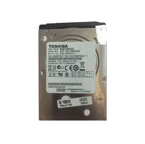 P000571780 - TOSHIBA 500GB 5400RPM SATA 6Gb/s 2.5" HDD