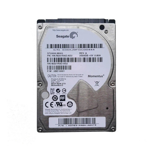 ST200LM003 - Seagate 2TB 5400RPM SATA 6Gb/s 2.5" HDD