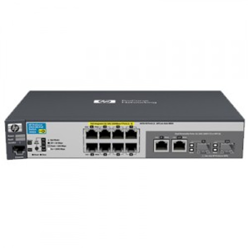 J9562A - HP ProCurve 2915-8G-PoE Ethernet Switch 10-Ports 2 Slot 8 10/100/1000Base-T 2 10/100/1000Base-T 2 x SFP (mini-GBIC)