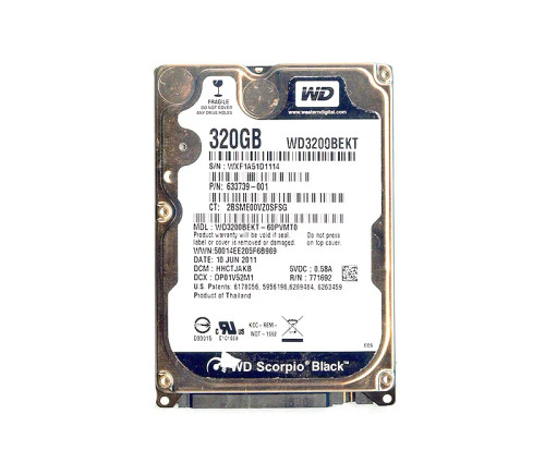 Shop Now WD WD3200BEKT-60PVMT0 Premium Laptop Hard Drive
