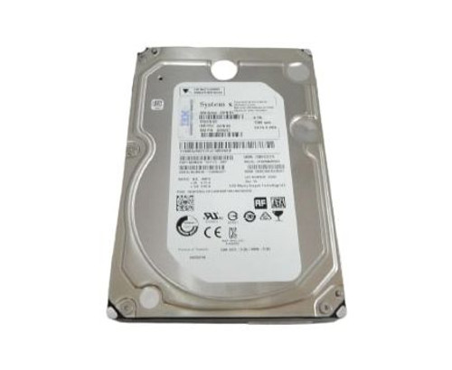 00FN184 - IBM 6TB 7200RPM SATA 6Gb/s Nearline 3.5-inch 512e Hard Drive