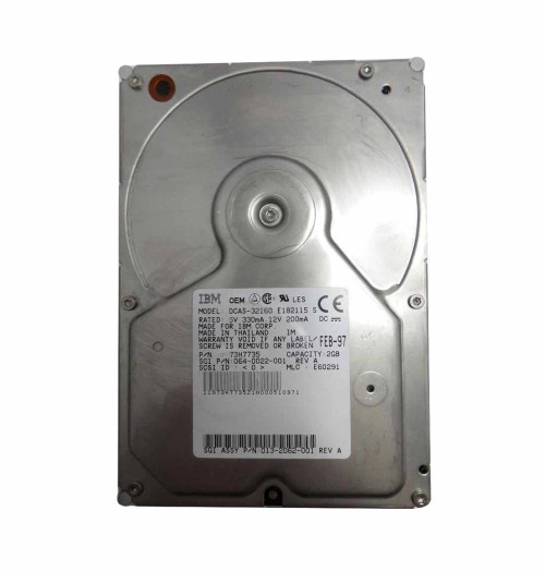 064-0022-001 - SGI 2GB SCSI 80-Pin Internal Hard Drive
