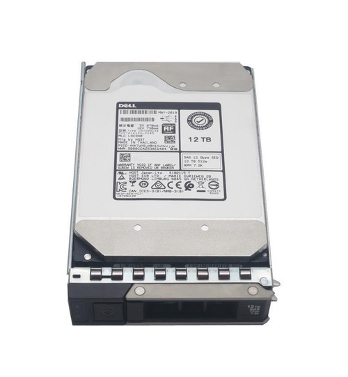 0882D1 - Dell 12TB SAS 12Gb/s 7200RPM 3.5" HDD