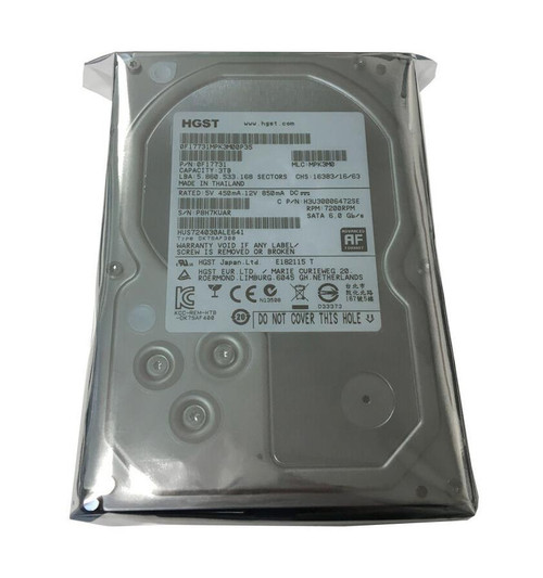 0B26929 - HGST 3TB 7200RPM SAS 6Gb/s 3.5" HDD