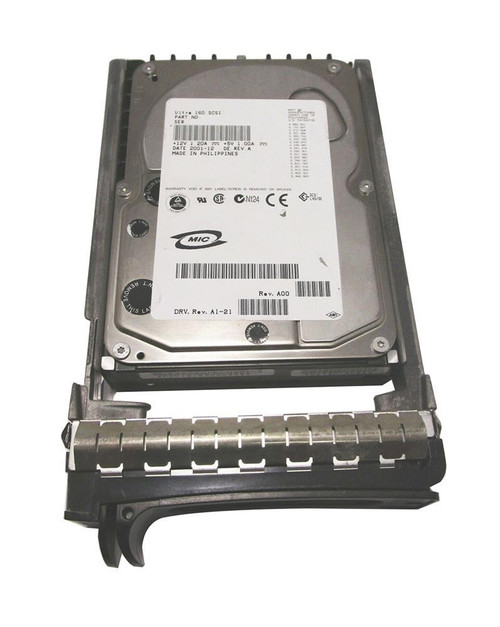 0H0325 - Dell 18GB 10000RPM Ultr160 SCSI 80-Pin 3.5-inch Hard Drive