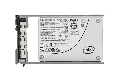 MWKF2 - Dell 1.92TB SATA 6Gb/s 2.5" Hot-Plug SSD
