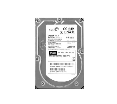 3900275-02 - SUN 73GB 10000RPM Ultra 320 SCSI 3.5" HDD
