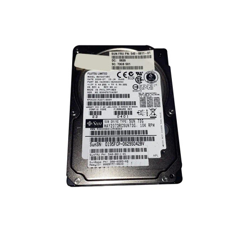 5406611-01 - SUN 73GB 10000RPM SAS 2.5" HDD