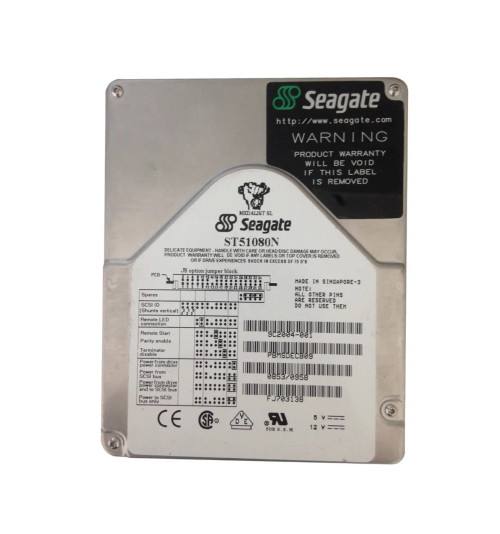 9C2004-001 - Seagate 1.08GB 5400RPM SCSI 50-Pin 3.5" HDD