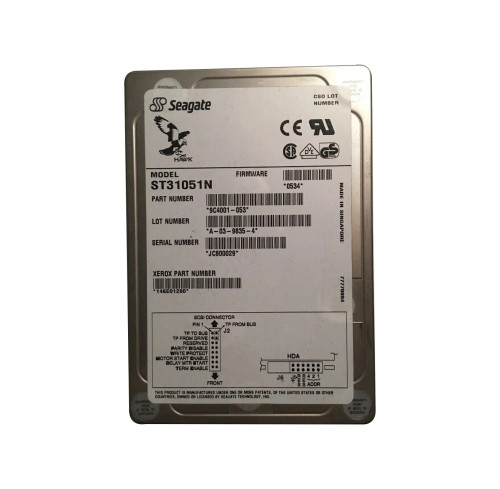 9C4001-053 - Seagate 1GB 5400RPM Fast SCSI 3.5" HDD