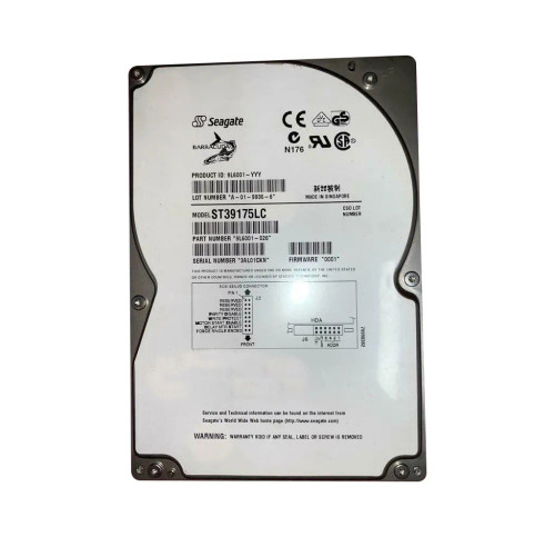 9L6001-026 - Seagate 9.1GB 7200RPM Ultra2 SCSI 80-Pin 3.5" HDD