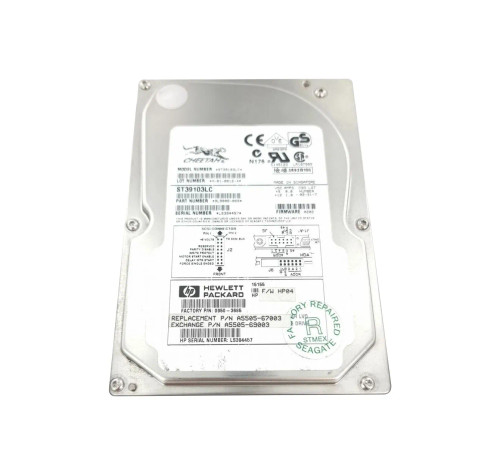 9L9006-068 - Seagate 9.1GB 10000RPM Ultra2 SCSI 80-Pin 3.5" HDD