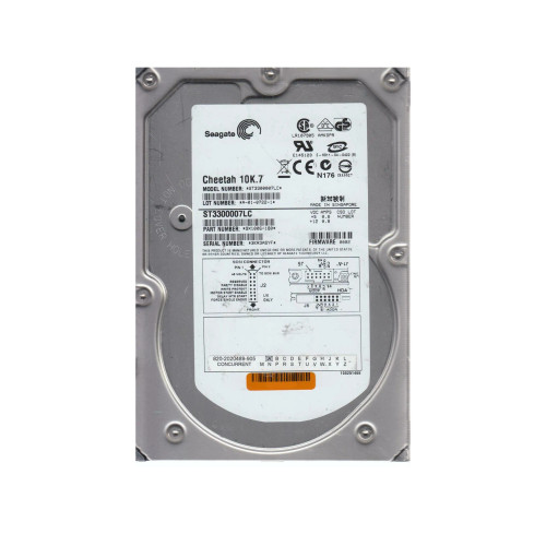 9X1006-180 - Seagate 300GB 10000RPM Ultra320 SCSI 3.5" HDD