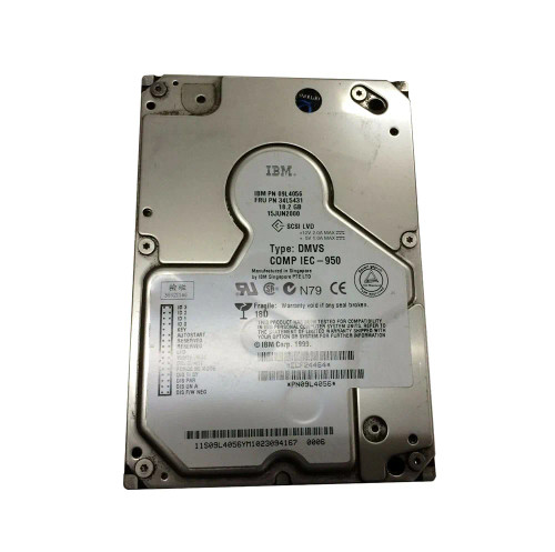 DMVS-18M - IBM 18.3GB 10000RPM Ultra160 SCSI 3.5" HDD