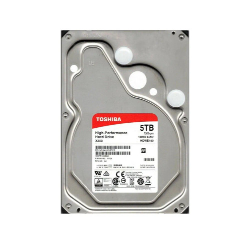 HDETR10GCA51 - TOSHIBA 5TB 7200RPM SATA 6Gb/s 3.5" HDD