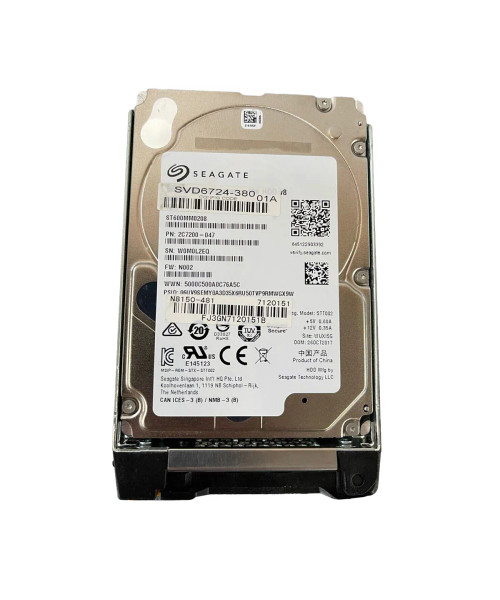 NEC 600GB 10000RPM SAS 12Gb/s 2.5 Hard Drive for Servers
