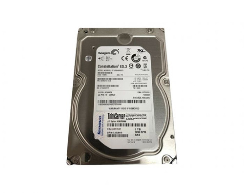 SL10A28419 - Lenovo ThinkServer 1TB 7200RPM SAS 6Gb/s 3.5-inch Hard Drive for RS Series