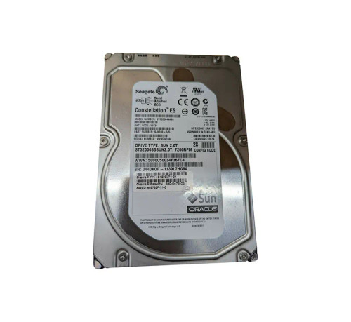 ST32000SSSUN - SUN 2TB 7200RPM SAS 6Gb/s 3.5" HDD