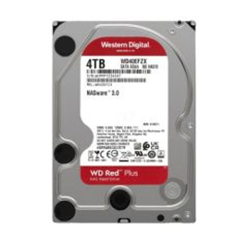 WD40EFZX - Western Digital Red Plus NAS 4TB 5400RPM SATA 6Gb/s 128MB Cache 3.5-inch Internal Hard Drive