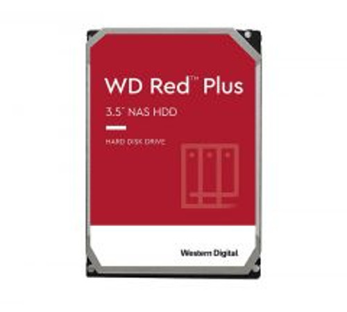 WD80EFBX - Western Digital Red Plus 8TB 7200RPM SATA 6Gb/s 3.5-inch Hard Drive