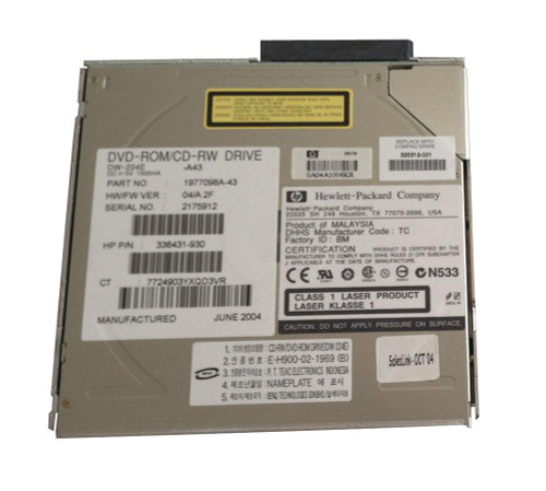 336431-930 - HP 24X DVD-ROM/CD-RW Optical Drive