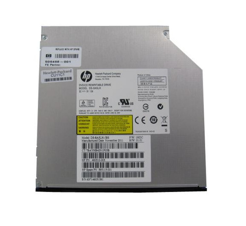 506468-001 - HP 8x DVD-RW Dual Layer SATA Optical Drive