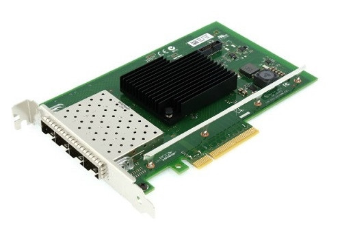 X710DA4 - Intel Quad-Ports SFP+ 10Gbps 10 Gigabit Ethernet PCI Express 3.0 x8 Converged Network Adapter