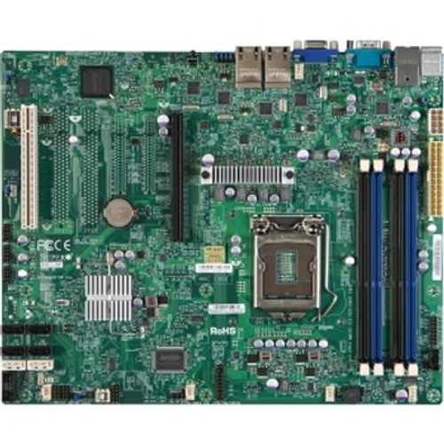 X9SCI-LN4-O - Supermicro LGA1155/ Intel C204 PCH/ DDR3/ SATA3/ V/4GbE/ ATX Server Motherboard