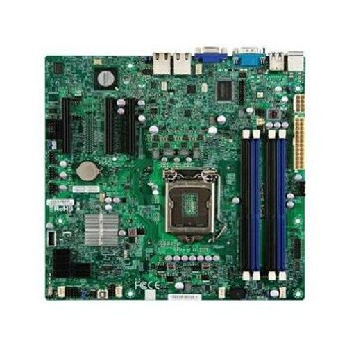 X9SCL-B - Supermicro LGA1155/ Intel C202 PCH/ DDR3/ V/2GbE/ MATX Server Motherboard