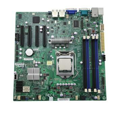 X9SCM - Supermicro Intel Xeon E3-1200/E3-1200 v2 C204 Chipset U-ATX System Board (Motherboard) Socket H2 LGA 1155