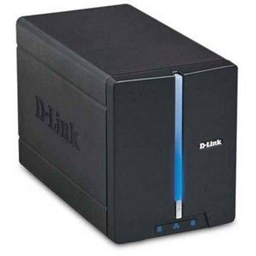 DNS-321-BN -  DLink DNS321 Hard Drive Array 1x 500GB HDD, RAID Supported, 2Bay, Gigabit Ethernet