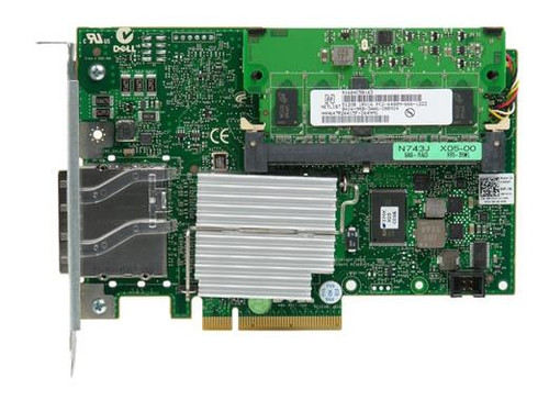 085KJG - Dell PERC H800 6GB/S PCI-Express 2.0 SAS RAID Controller with 1GB NV Cache