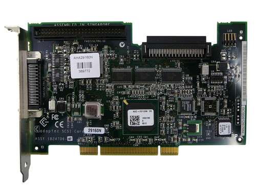 AHA29160N - Adaptec Single Channel PCI Ultra-160 SCSI Controller Card