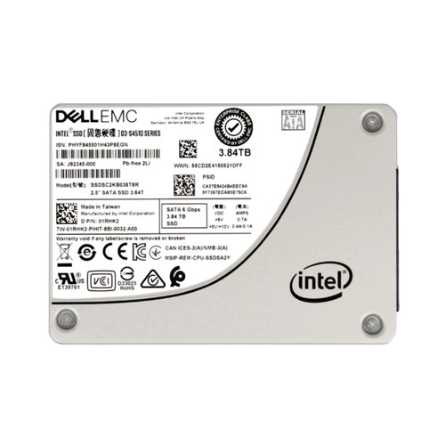 01RHK2 - Dell 3.84TB SATA Read Intensive SSD