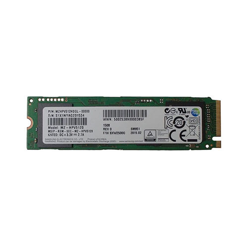 MZHPV512HDGL-00000 - Samsung 512GB PCIe NVMe 3.0 x4 M.2 2280 SSD
