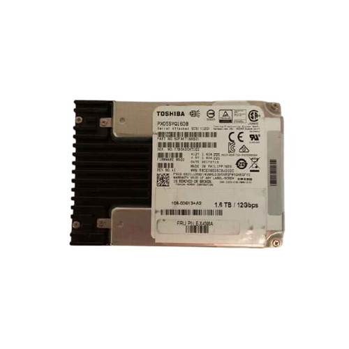 PX05SVQ160B - TOSHIBA 1.6TB SAS 12Gb/s SED FIPS 2.5" SSD