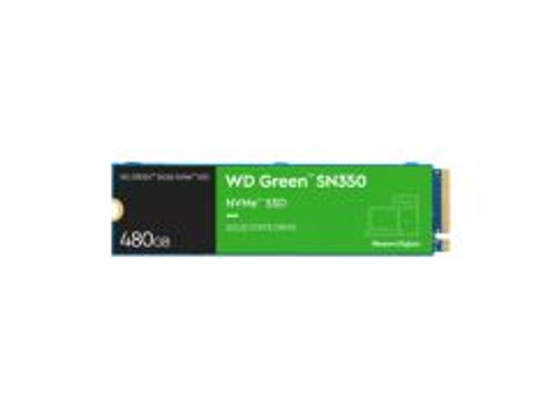 WDS480G2G0C - Western Digital Green SN350 480GB Triple-Level-Cell PCI Express NVMe M.2 2280 Solid State Drive