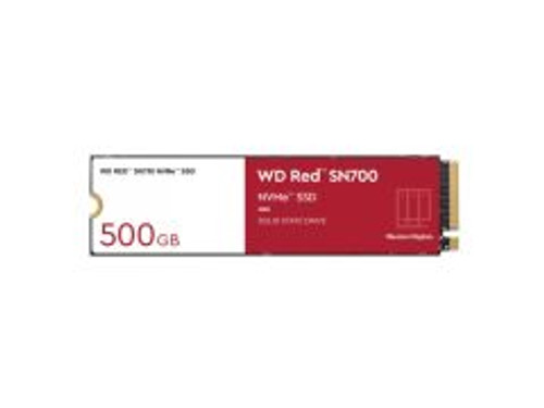 WDS500G1R0C - Western Digital Red SN700 500GB PCI Express NVMe 3.0 x4 M.2 2280 Solid State Drive