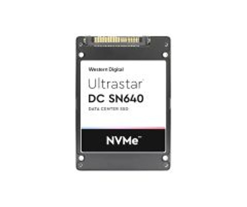 WUS4CB064D7P3E3 - Western Digital Ultrastar DC SN640 6.4TB PCI Express NVMe 3.1 x4 Solid State Drive