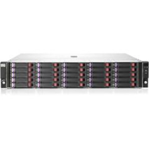 AW524A - HP StorageWorks D2700 Hard Drive Array 25 x HDD Installed 3.60 TB Installed HDD Capacity RAID Supported 25 x Total Bays 2U Rack-mountable