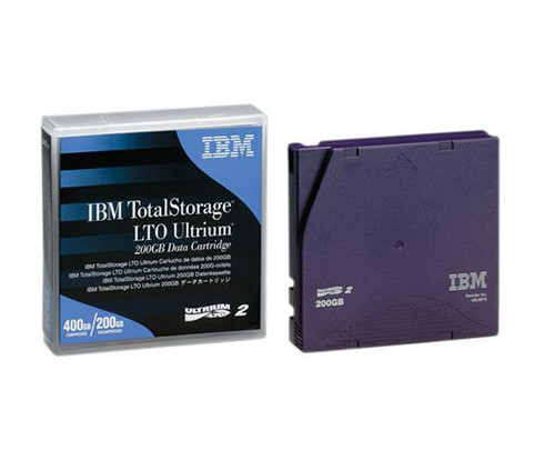 08L9870 - IBM LTO Ultrium 2 Tape Cartridge LTO Ultrium LTO-2 200GB (Native) / 400GB (Compressed)